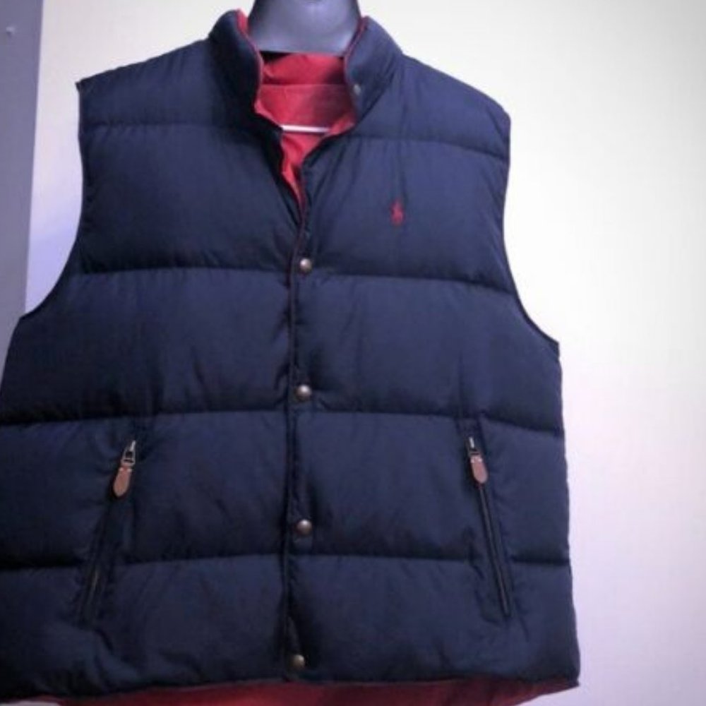 Polo Ralph Lauren Reversible  Down Puffer Vest (M)